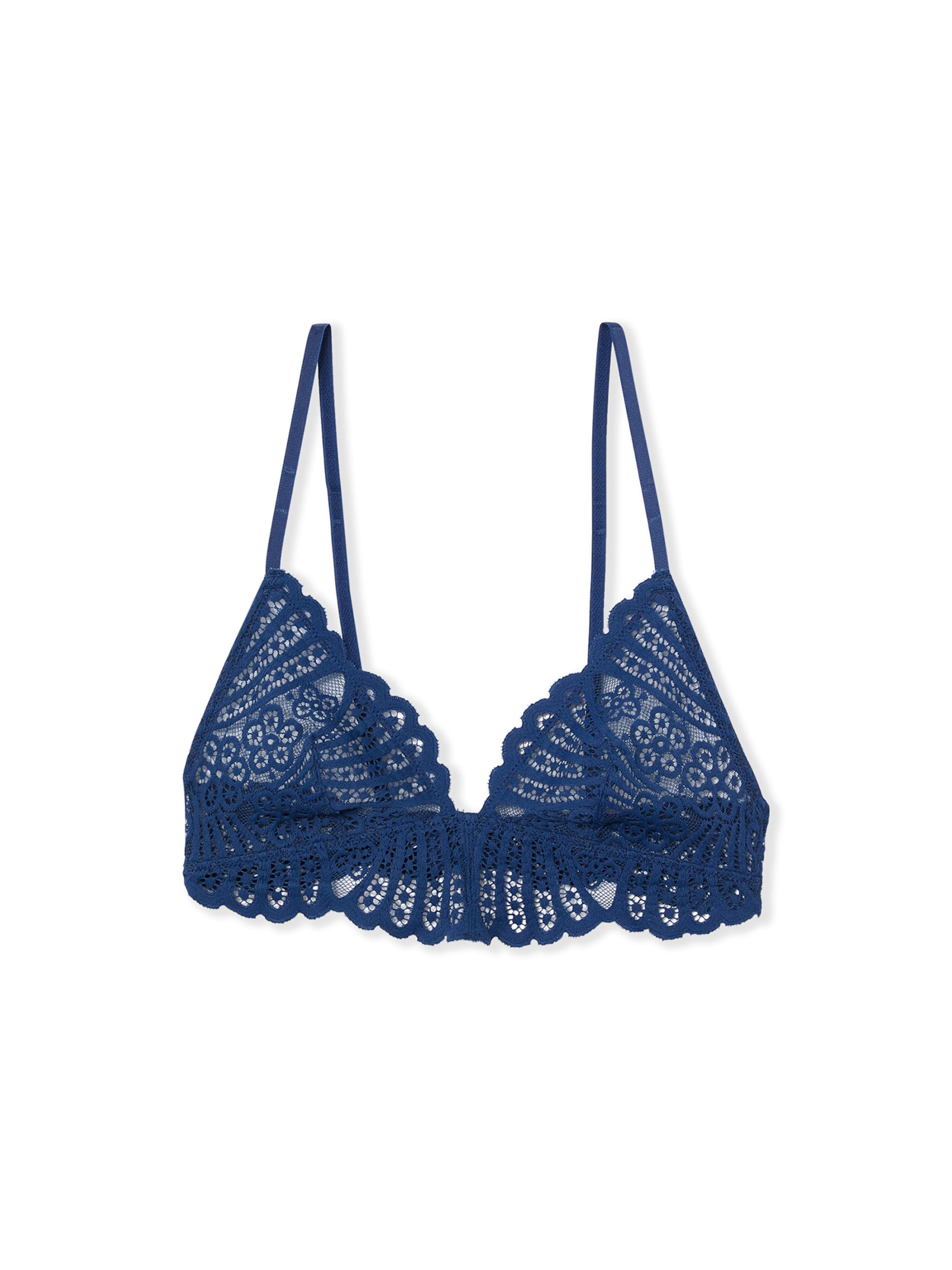 ETAM Triangel BH in Blau: Vorderseite