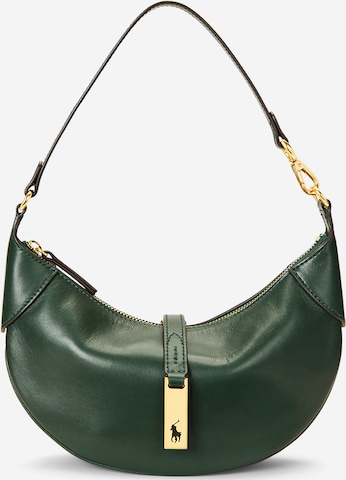 Polo Ralph Lauren - Bolso de hombro en verde: frente