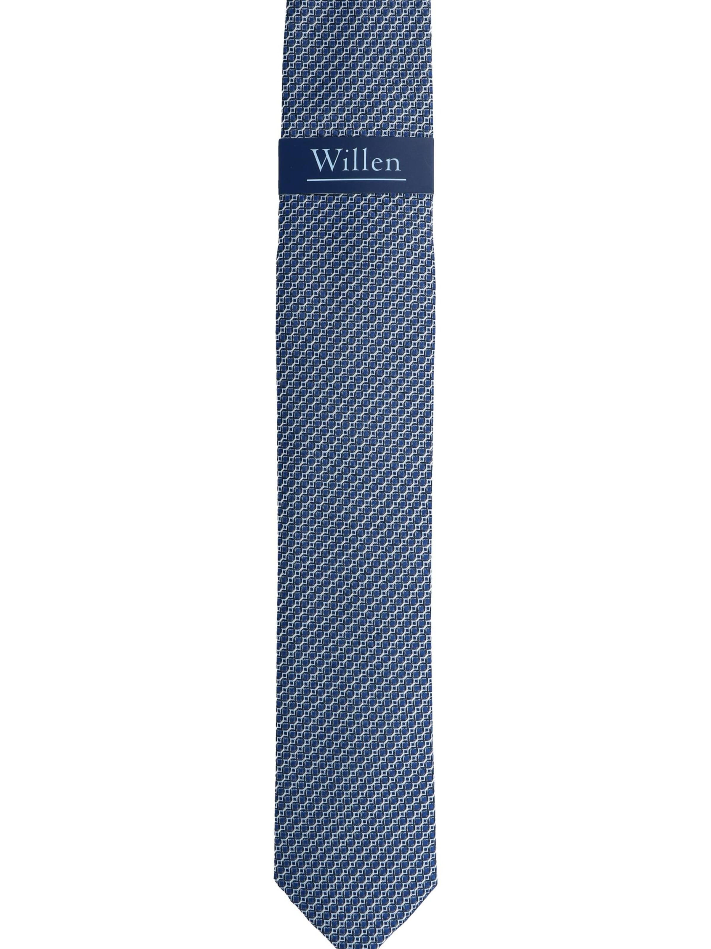 WILLEN Krawatte 'Minimal'‌‌‌‌ in Blau