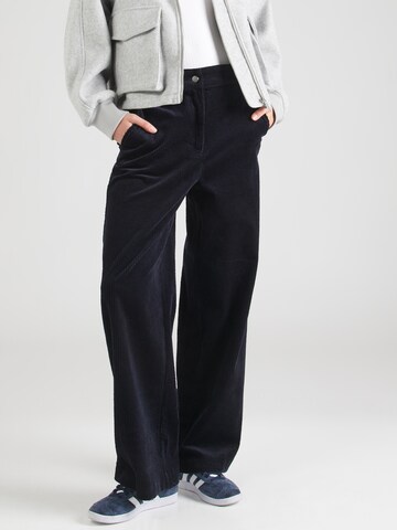 Wide Leg Pantalon 'Fika' modström en bleu : devant