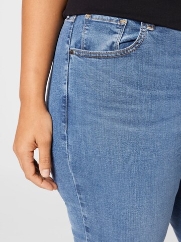 Levi's® Plus Skinny Jeans '721 PL Hi Rise Skinny' i blå