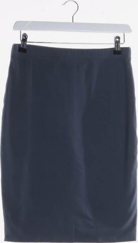 Velvet Skirt in XS in Blue: front