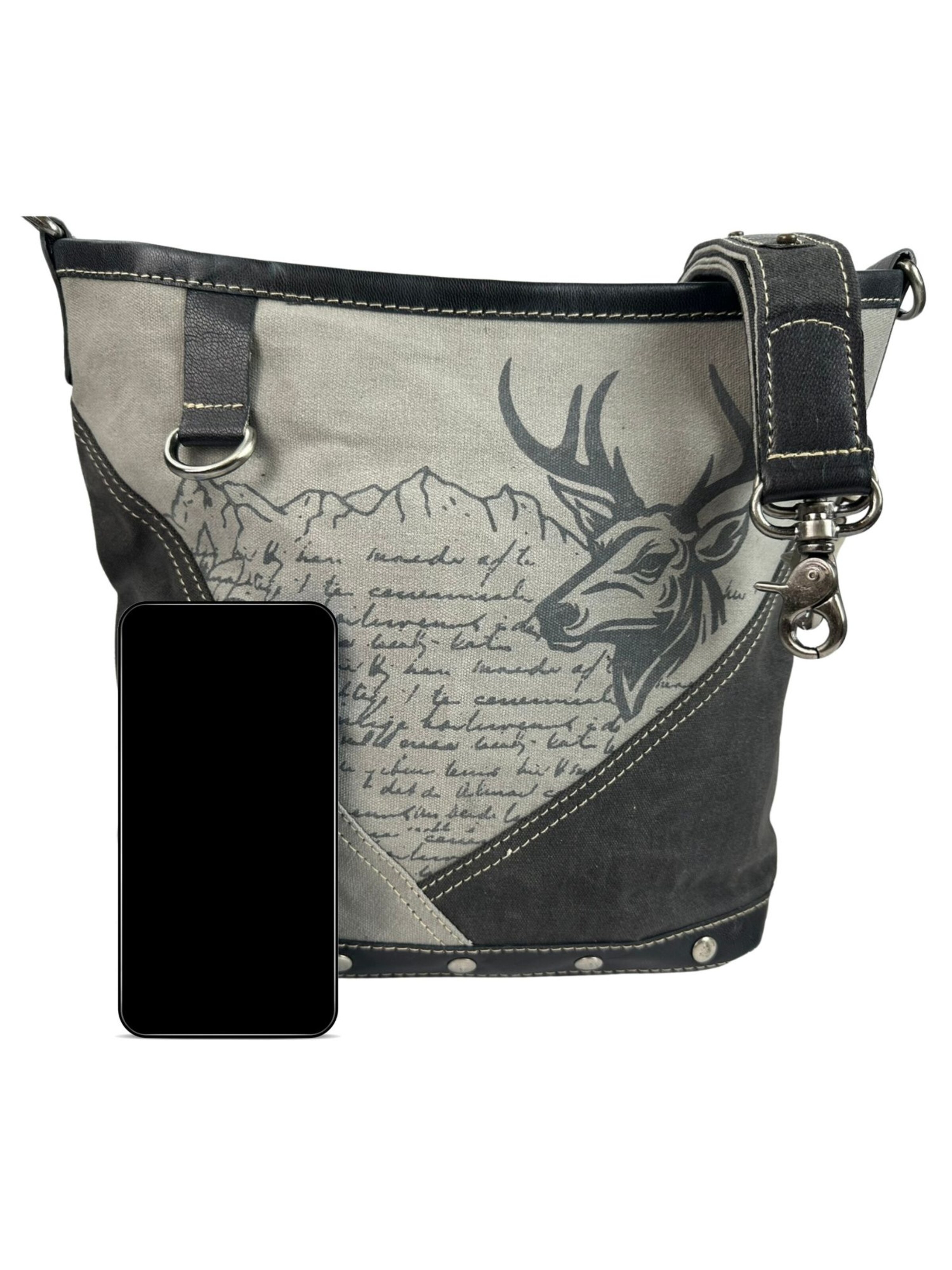 DOMELO Umhängetasche 'Domelo'‌‌‌‌‌‌ in Grau