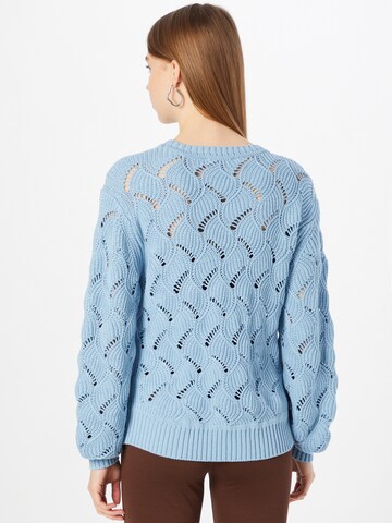 Soft Rebels Pullover in Blau