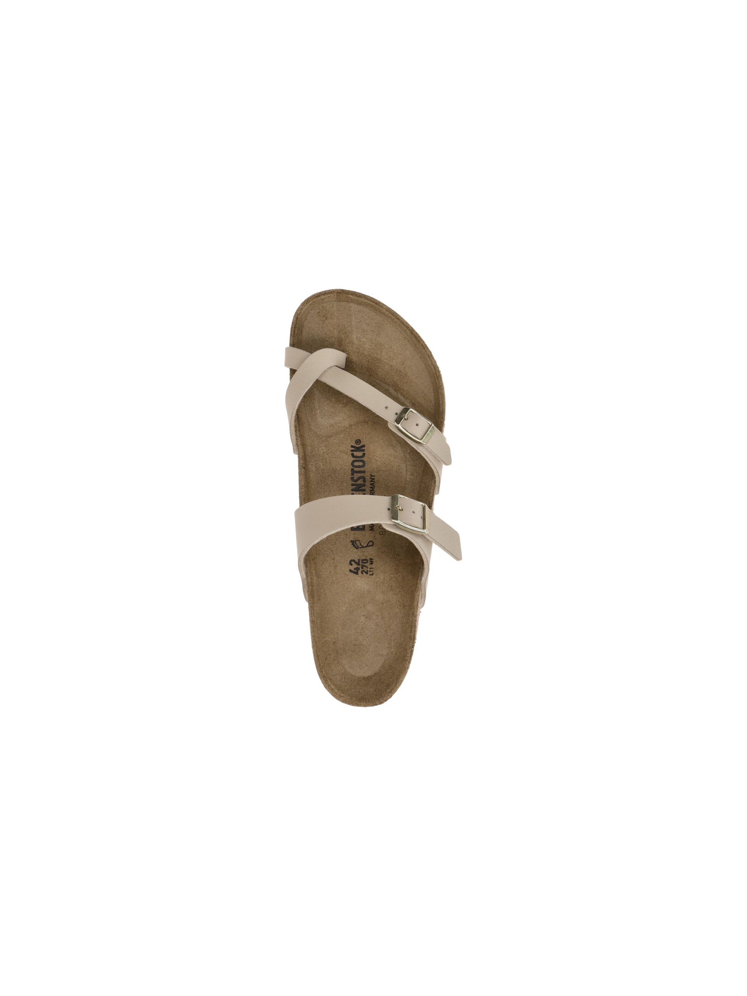 BIRKENSTOCK Pantolette 'Mayari' in Beige