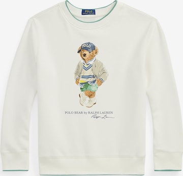 Polo Ralph Lauren Sweatshirt in Wit: voorkant