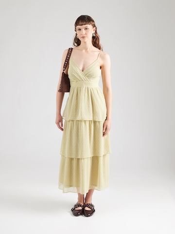 VERO MODA Cocktail dress 'VMMELISA' in Green: front