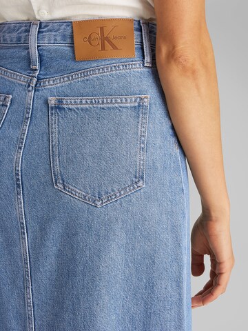 Calvin Klein Jeans Skirt in Blue