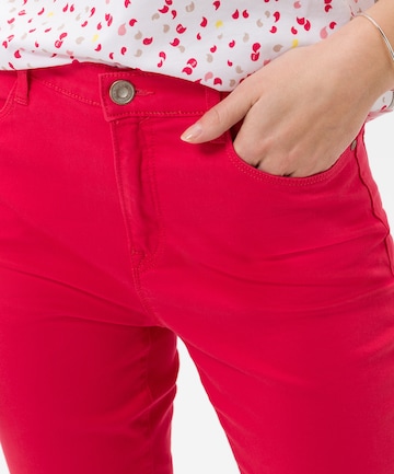 BRAX Slimfit Jeans 'Mary' in Rot