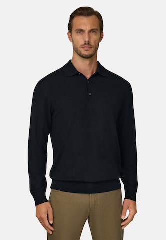 Boggi Milano Shirt in Schwarz: Vorderseite