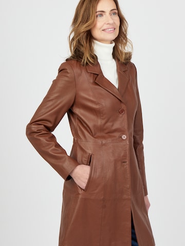 JCC Between-Seasons Coat in Brown