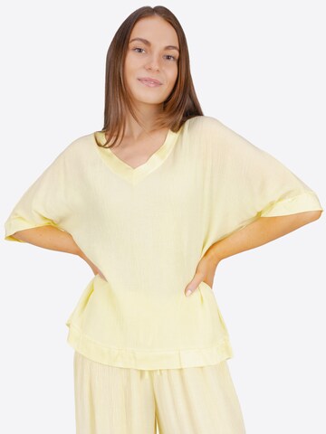 Seasons of April Blouse 'Stella' in Geel: voorkant