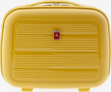 Gladiator Kulturtasche '0800' in Gelb: Vorderseite