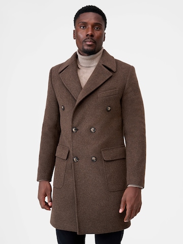 RICANO Winterjas ' Enzo ' in Bruin: voorkant