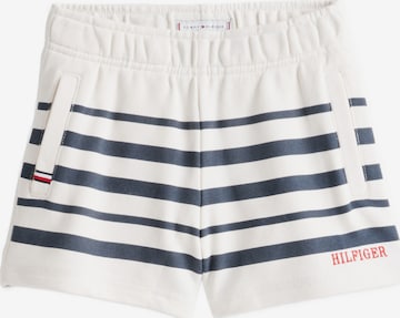 Pantaloni di TOMMY HILFIGER in bianco: frontale