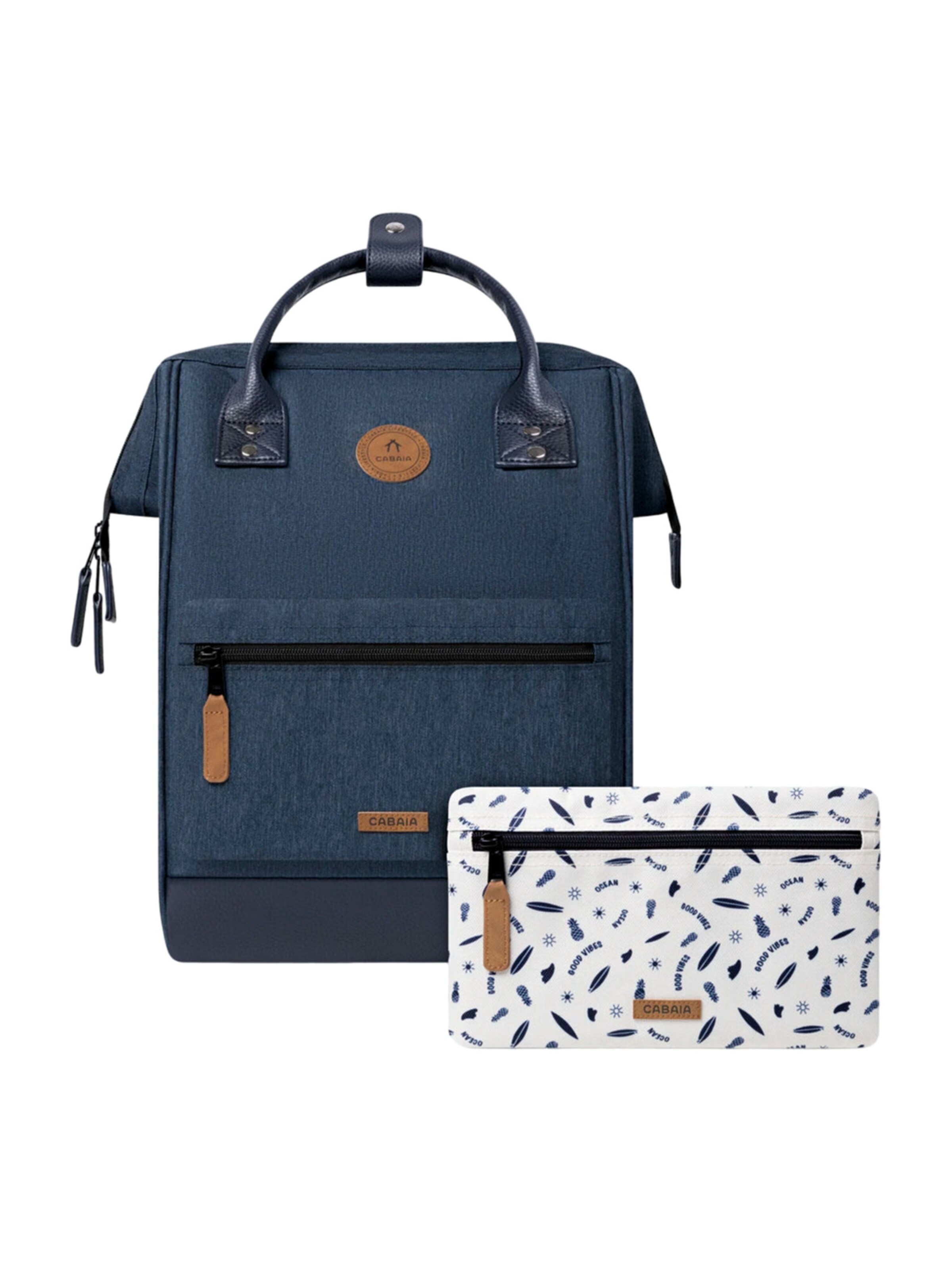 Cabaia Backpack 'Port Antonio M' in Blue: front