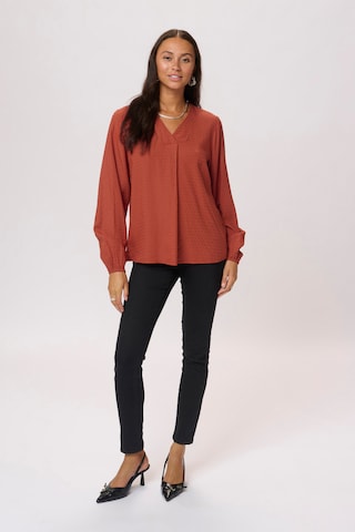 Kaffe Blouse 'KAElsa' in Oranje