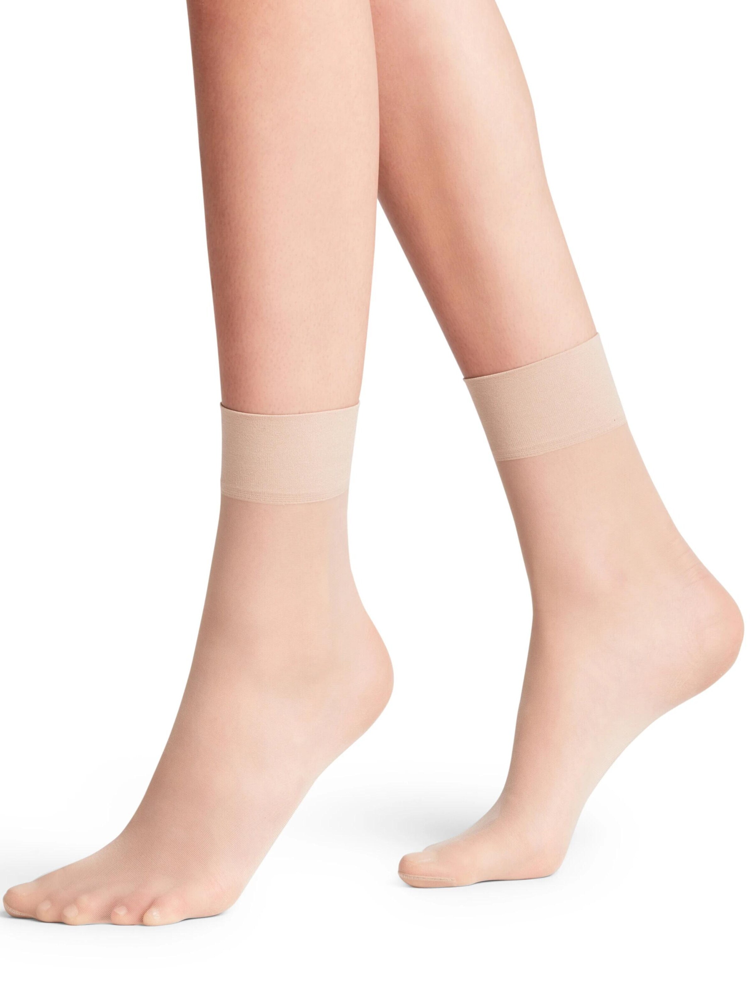 FALKE Socken 'Pure Matt'‌‌‌‌ in Beige: Vorderseite