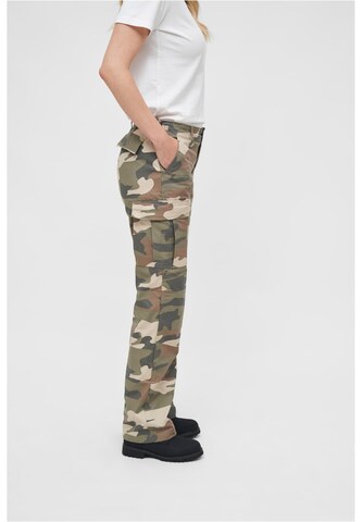 Coupe slim Pantalon cargo Brandit en vert