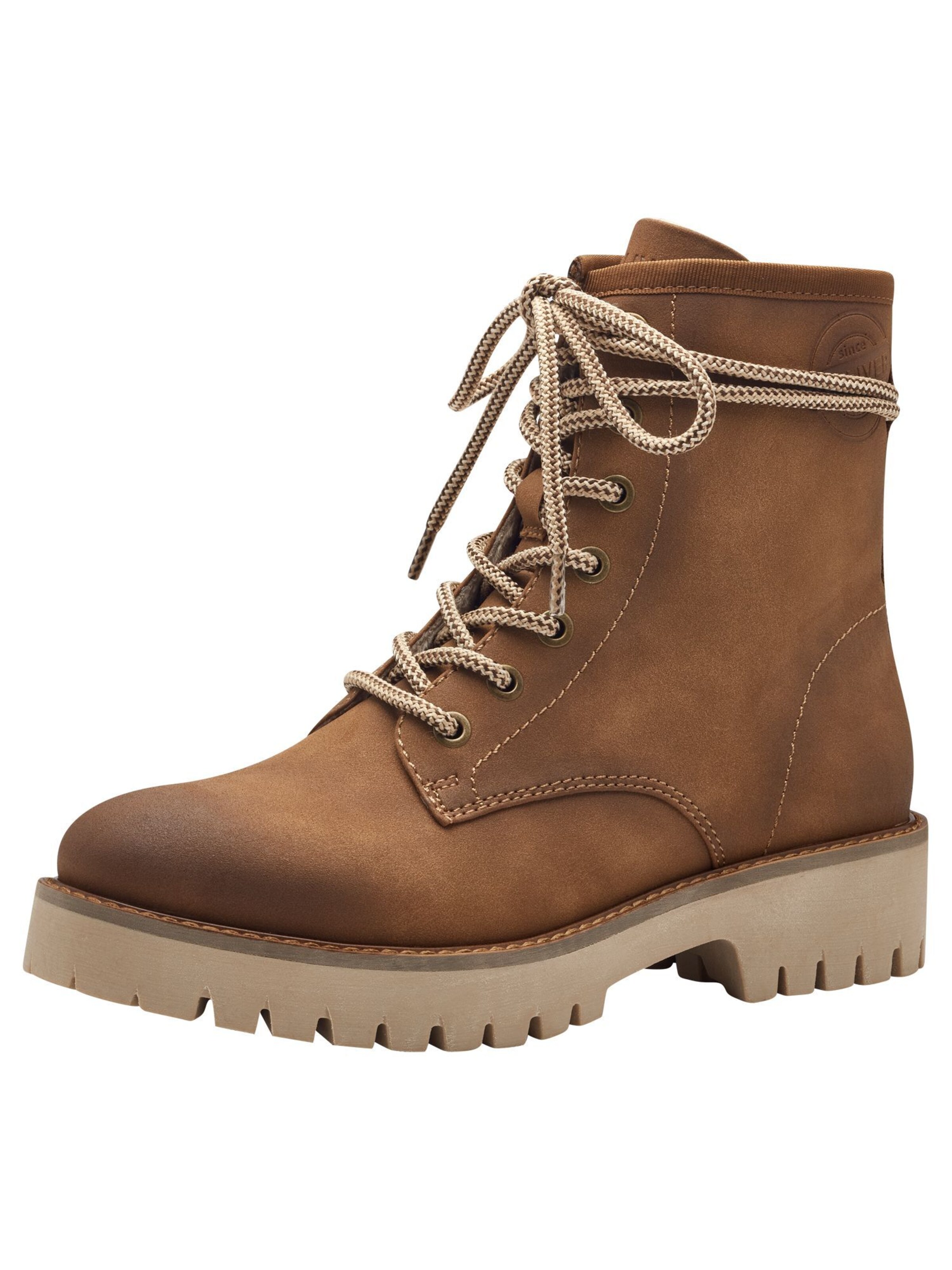 Bottines à lacets s.Oliver en marron