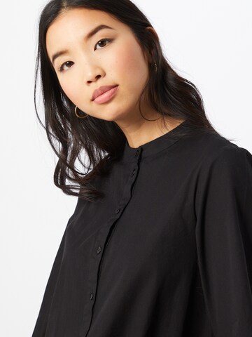 VERO MODA Shirt dress 'Delta' in Black