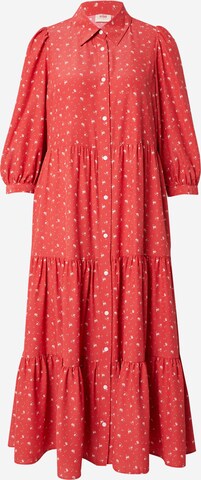 LEVI'S ® Blusenkleid 'Cynthia Midi Dress' in Rot: predná strana