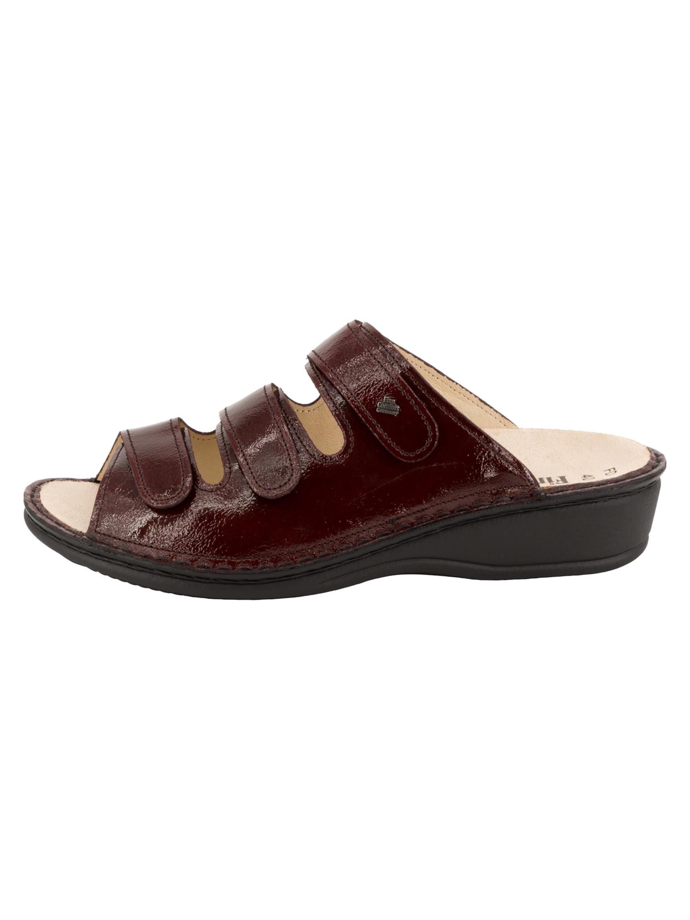 Finn Comfort Mule 'PISA' in Red: front