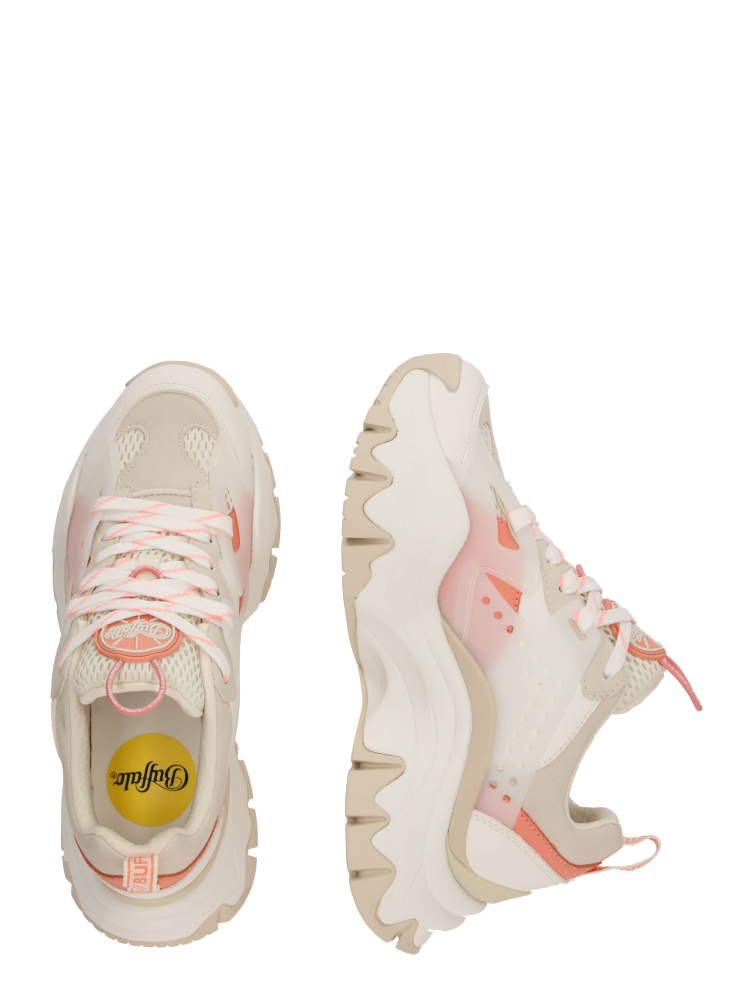 BUFFALO Nizke superge | bela barva