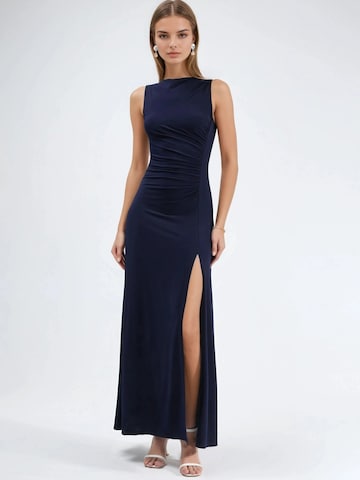 Hiccup Evening Dress in Blue