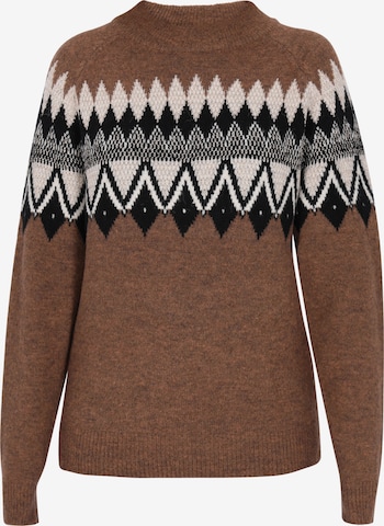 Pull-over usha FESTIVAL en marron : devant