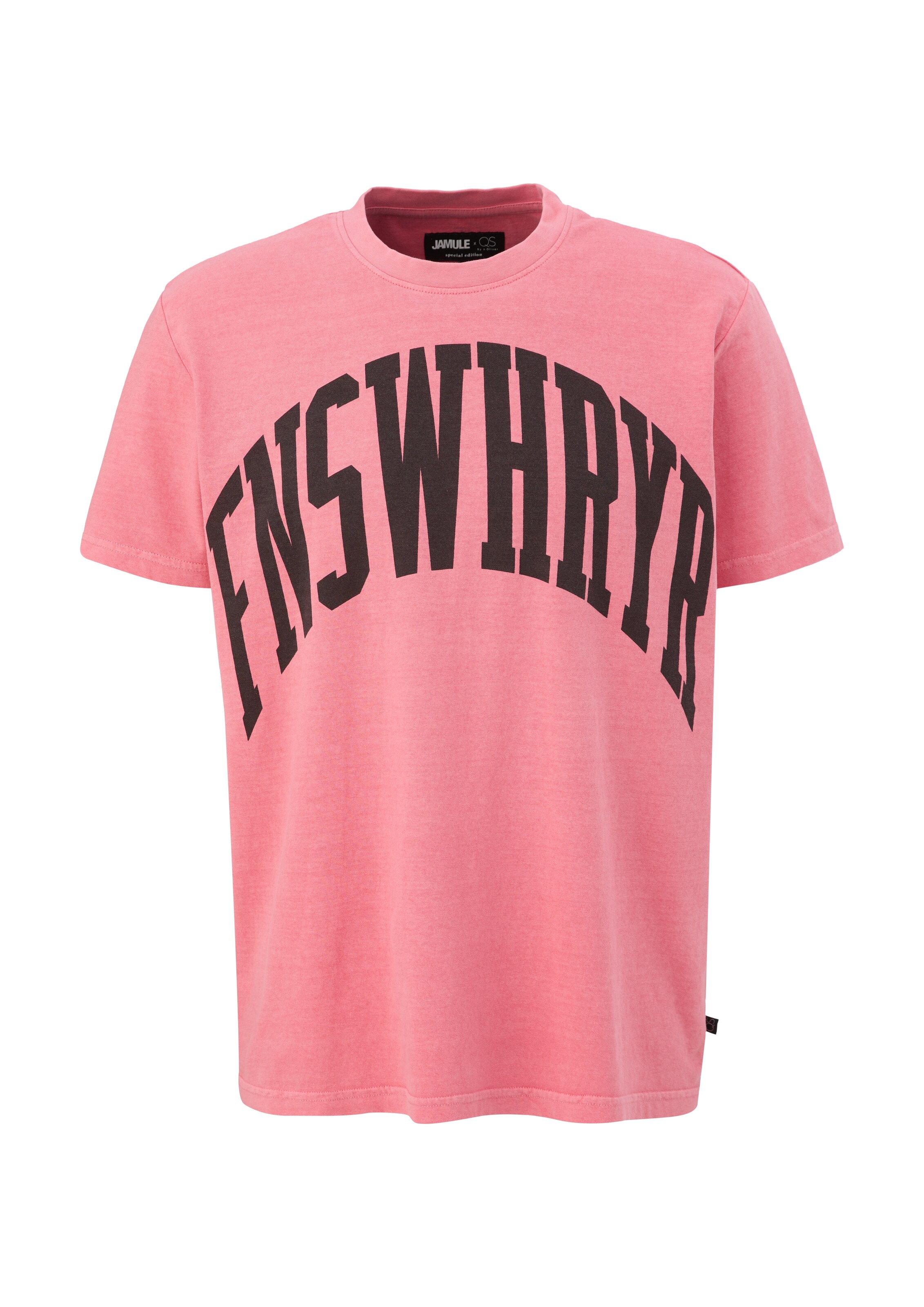 QS Shirt 'Jamule' in Roze: voorkant