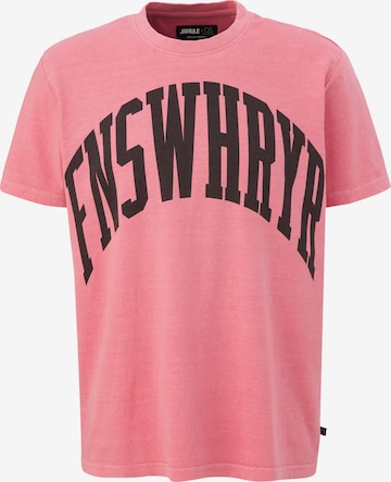 QS T-Shirt 'Jamule' in Pink: predná strana