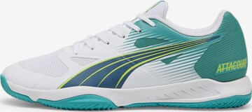 PUMA Athletic Shoes 'Attacourt' in White: front