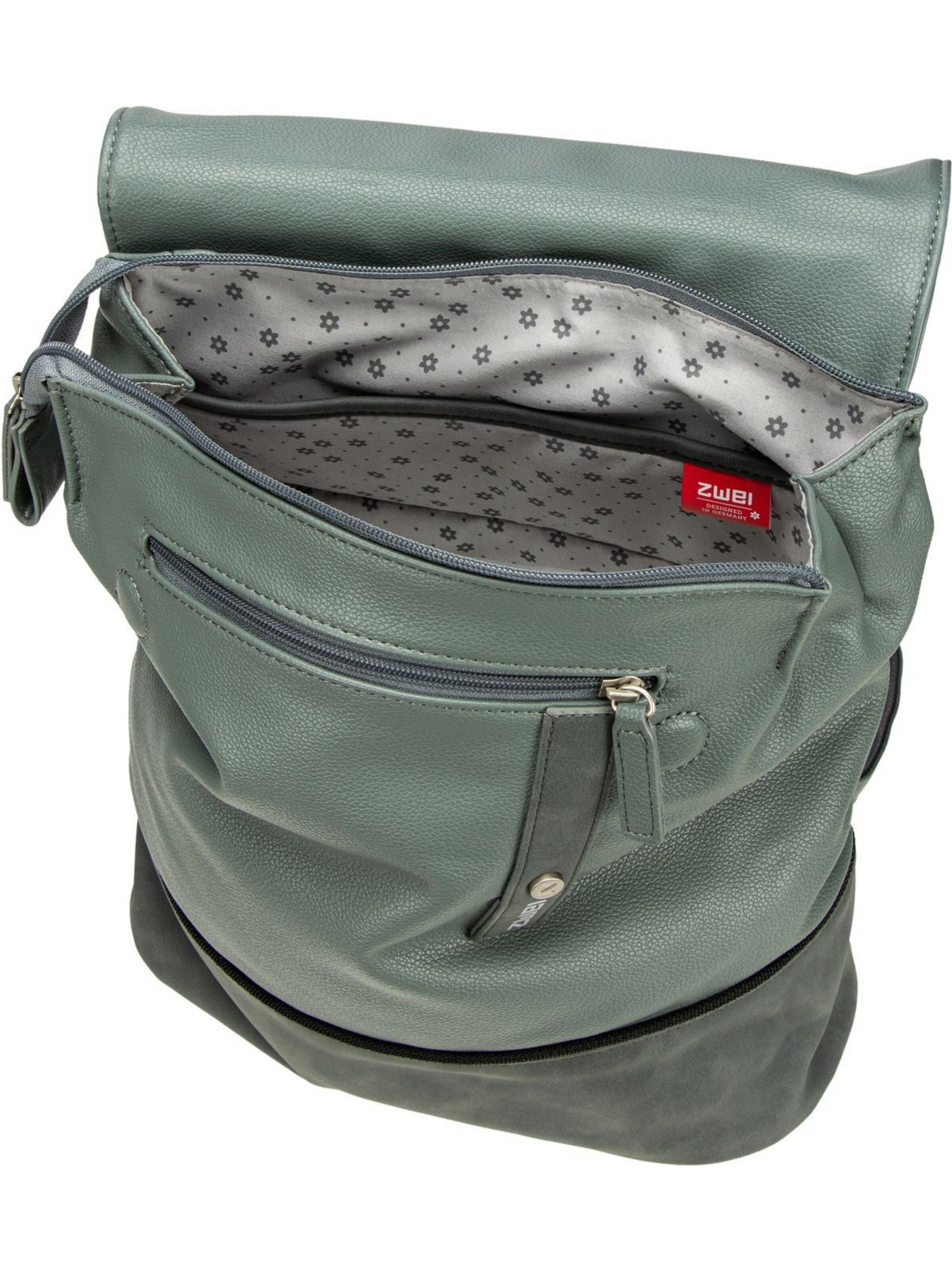ZWEI Backpack 'Jana JR13' in Green
