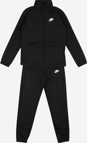 Nike Sportswear Träningsoverall 'Futura' i svart: framsida