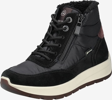 ARA Schnürstiefelette in Schwarz: Vorderseite