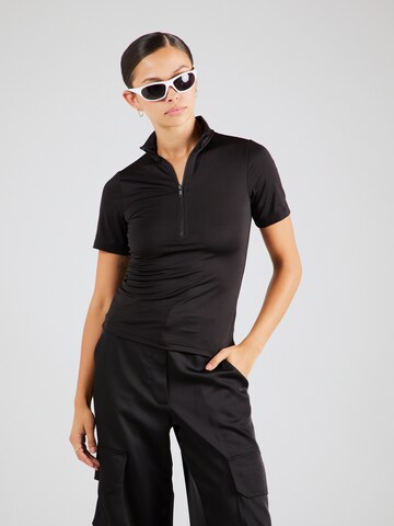 WEEKDAY Shirt 'Bella' in Black: front