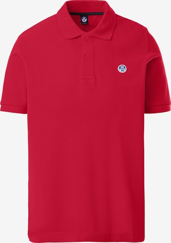 North Sails Shirt in Rood: voorkant