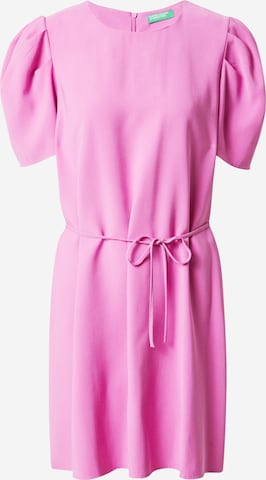 UNITED COLORS OF BENETTON - Vestido en rosa: frente