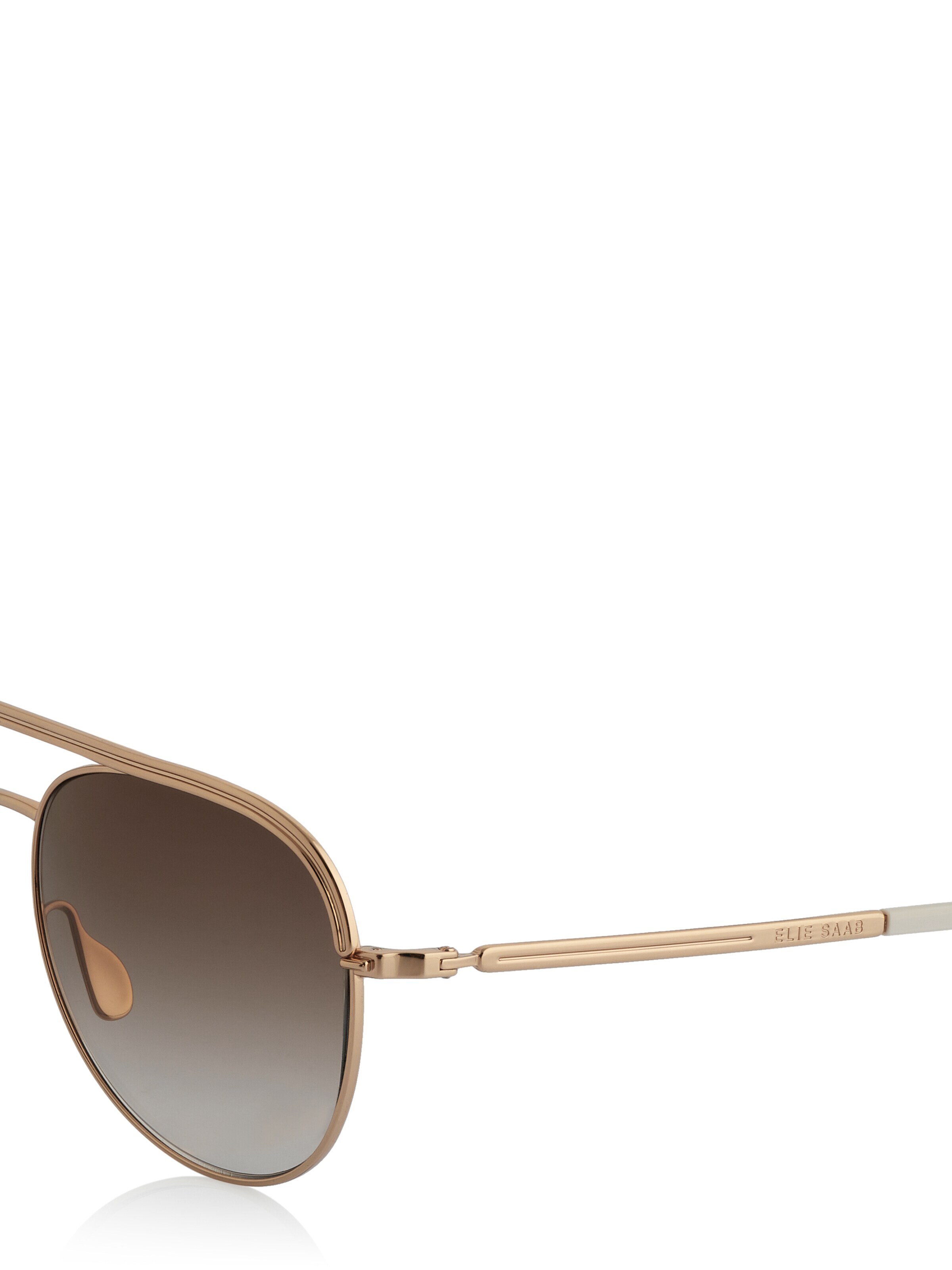 Lunettes de soleil ELIE SAAB en or