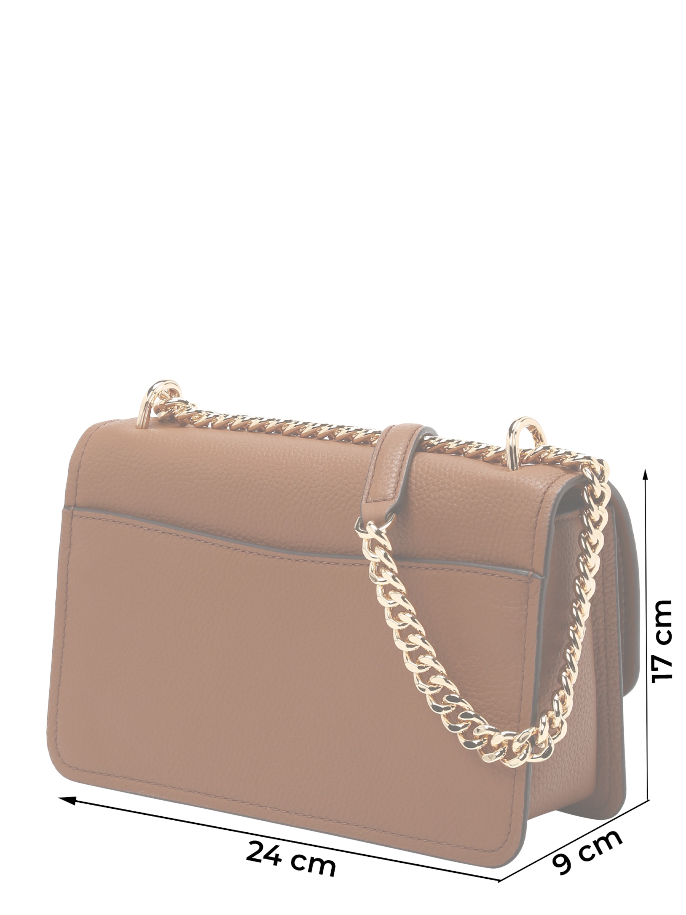 MICHAEL Michael Kors Taška přes rameno 'Claire' – hnědá