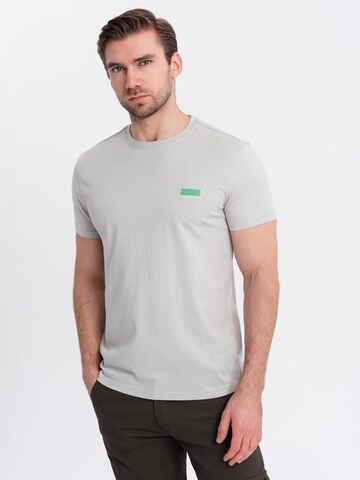 Ombre Shirt in Grijs: voorkant