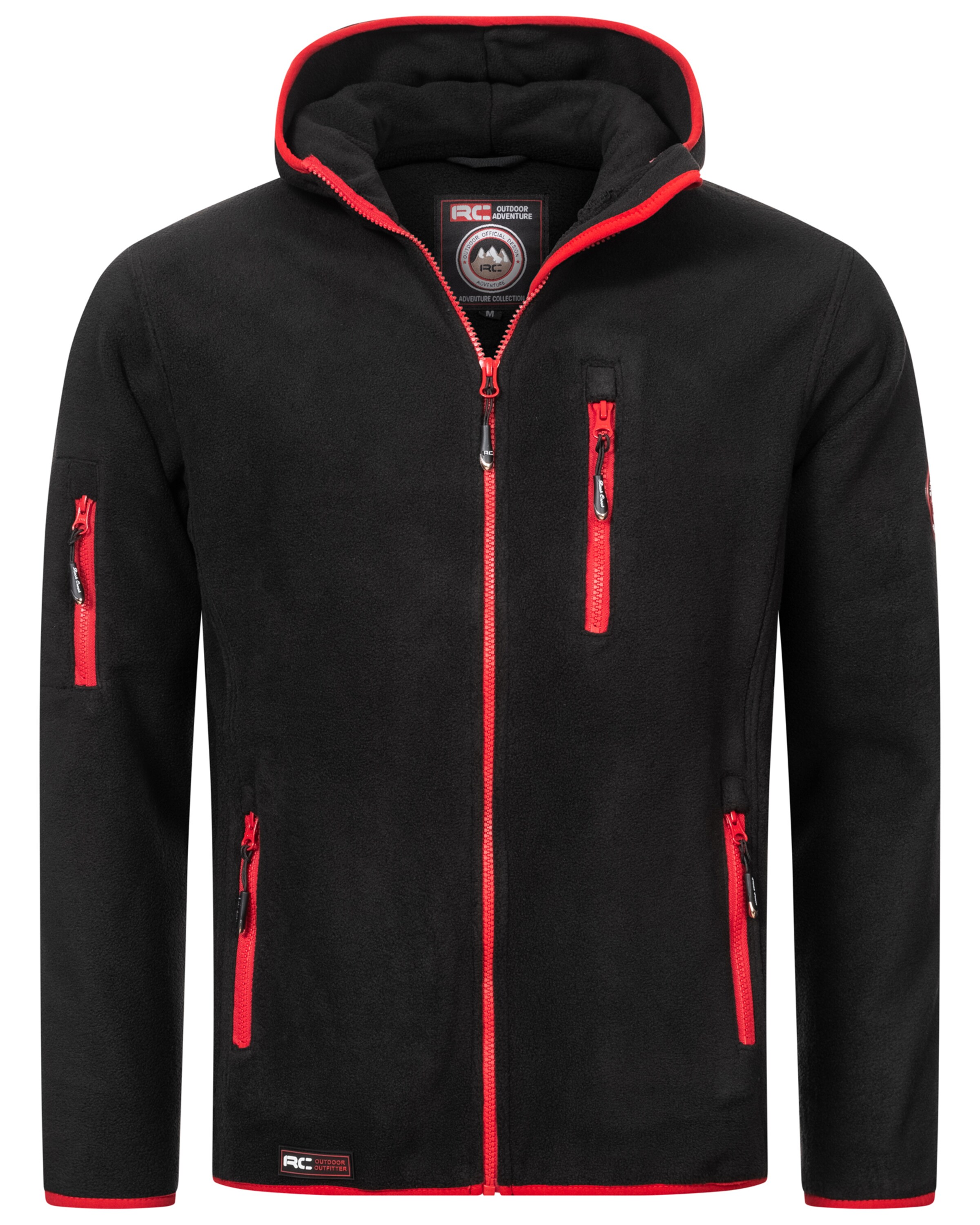 Rock Creek Jacke in Schwarz: Vorderseite