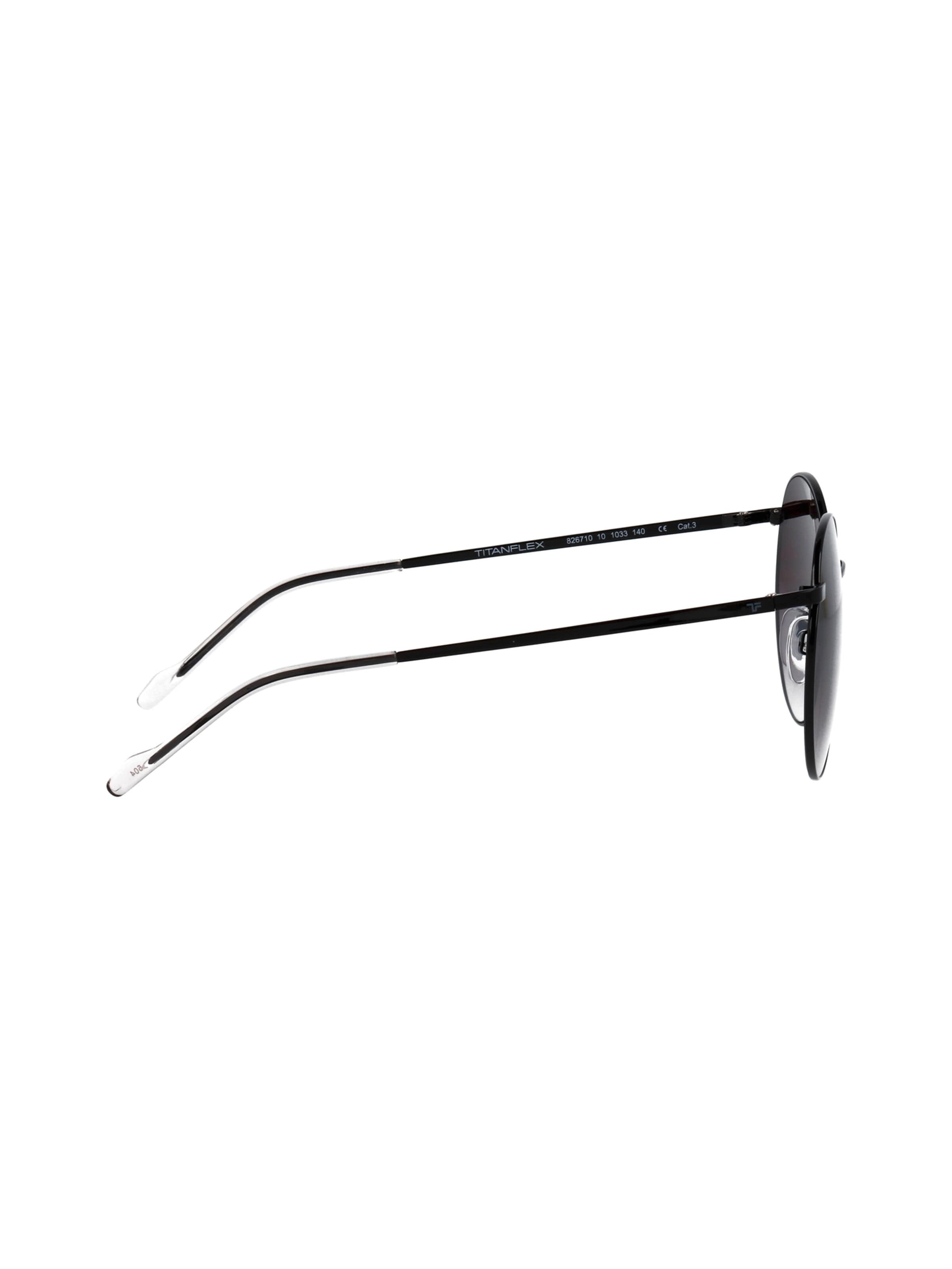 TITANFLEX Sonnenbrille in Schwarz
