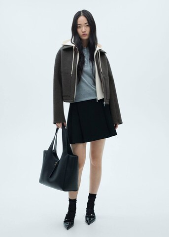 MANGO Between-Season Jacket 'Noa' in Grey