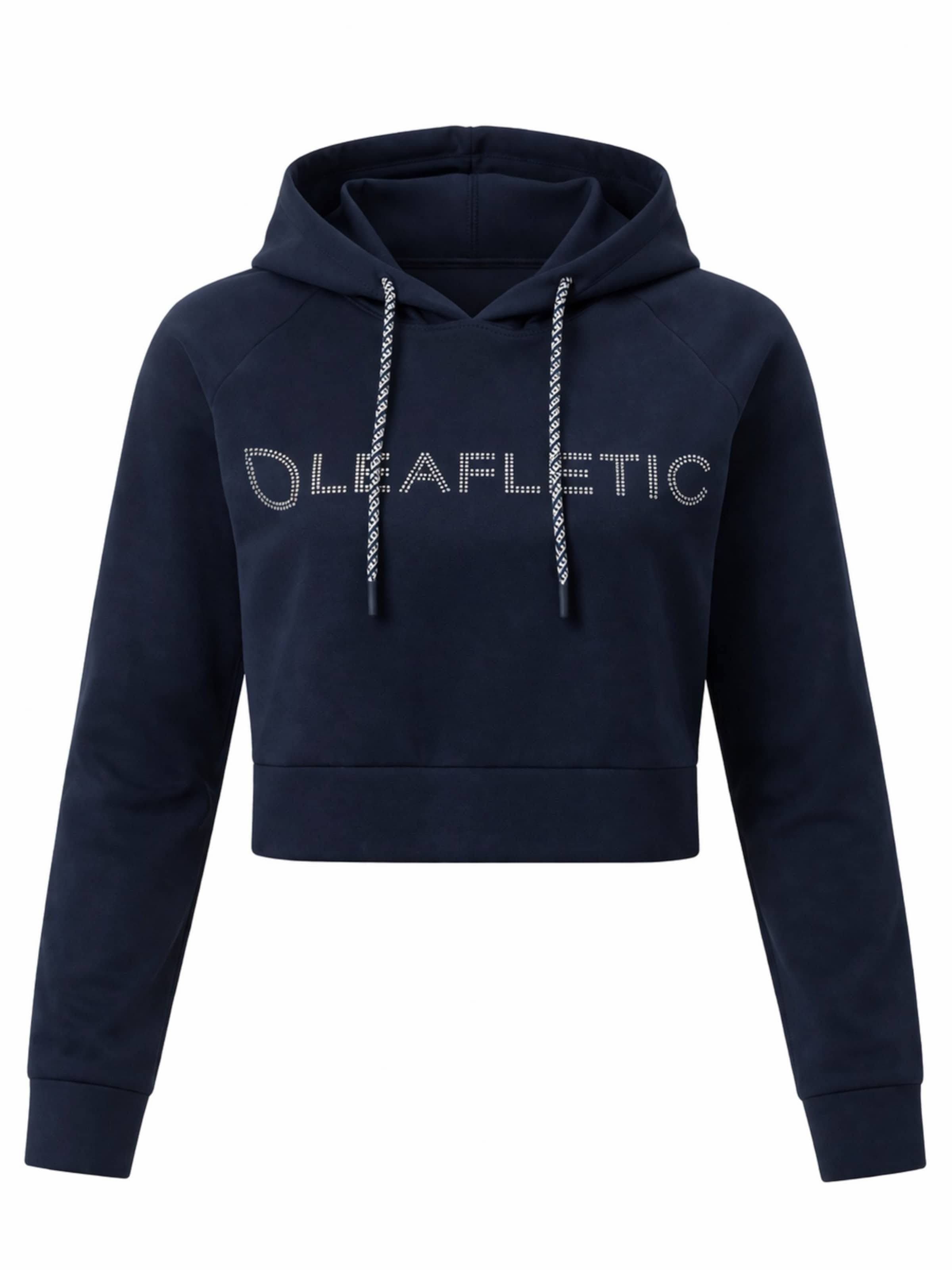 LEAFLETIC Sweatshirt 'Leafletic Women’s Hoodie' i blå: forside