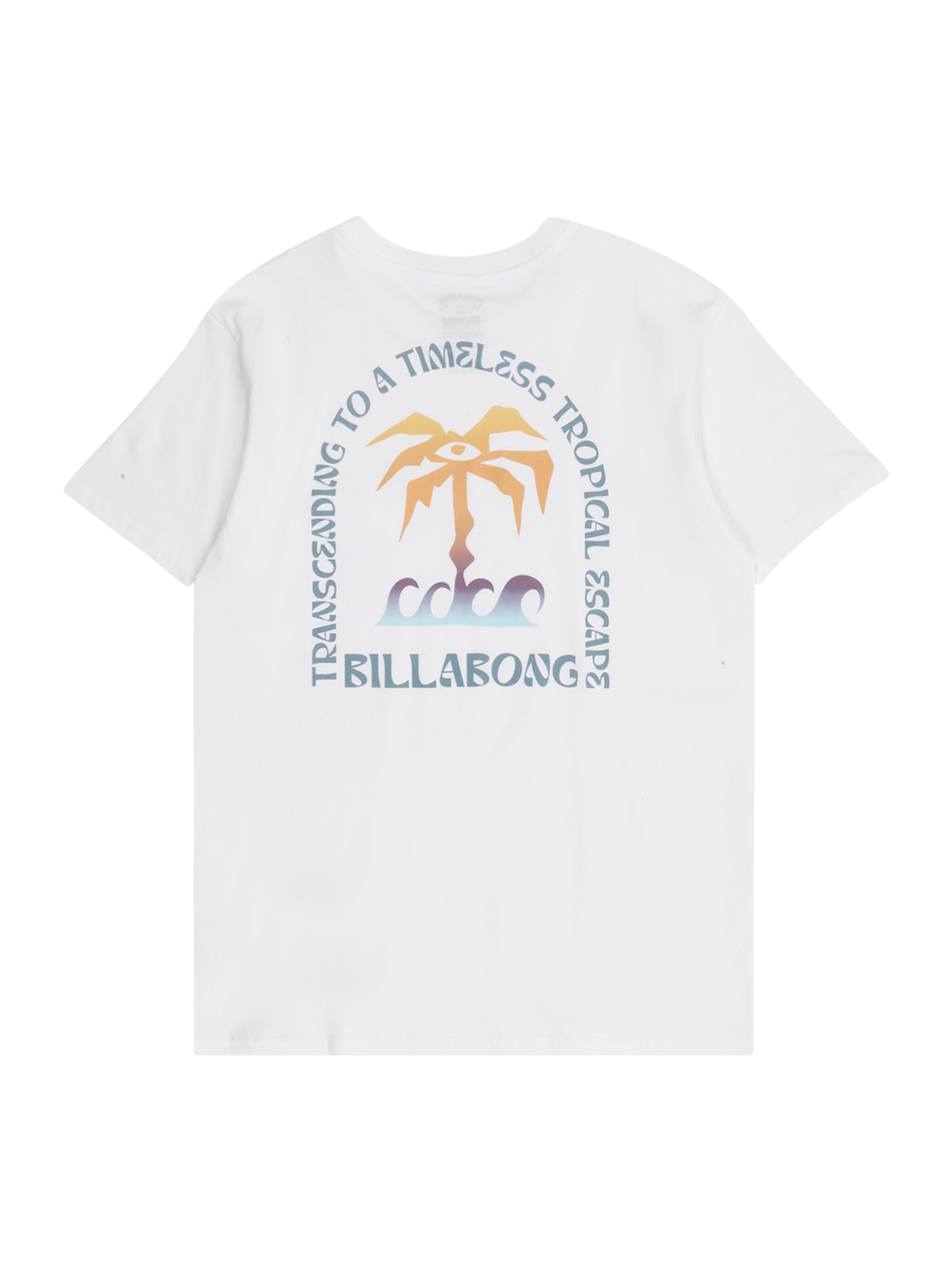 BILLABONG Tričko 'Troppo' – bílá