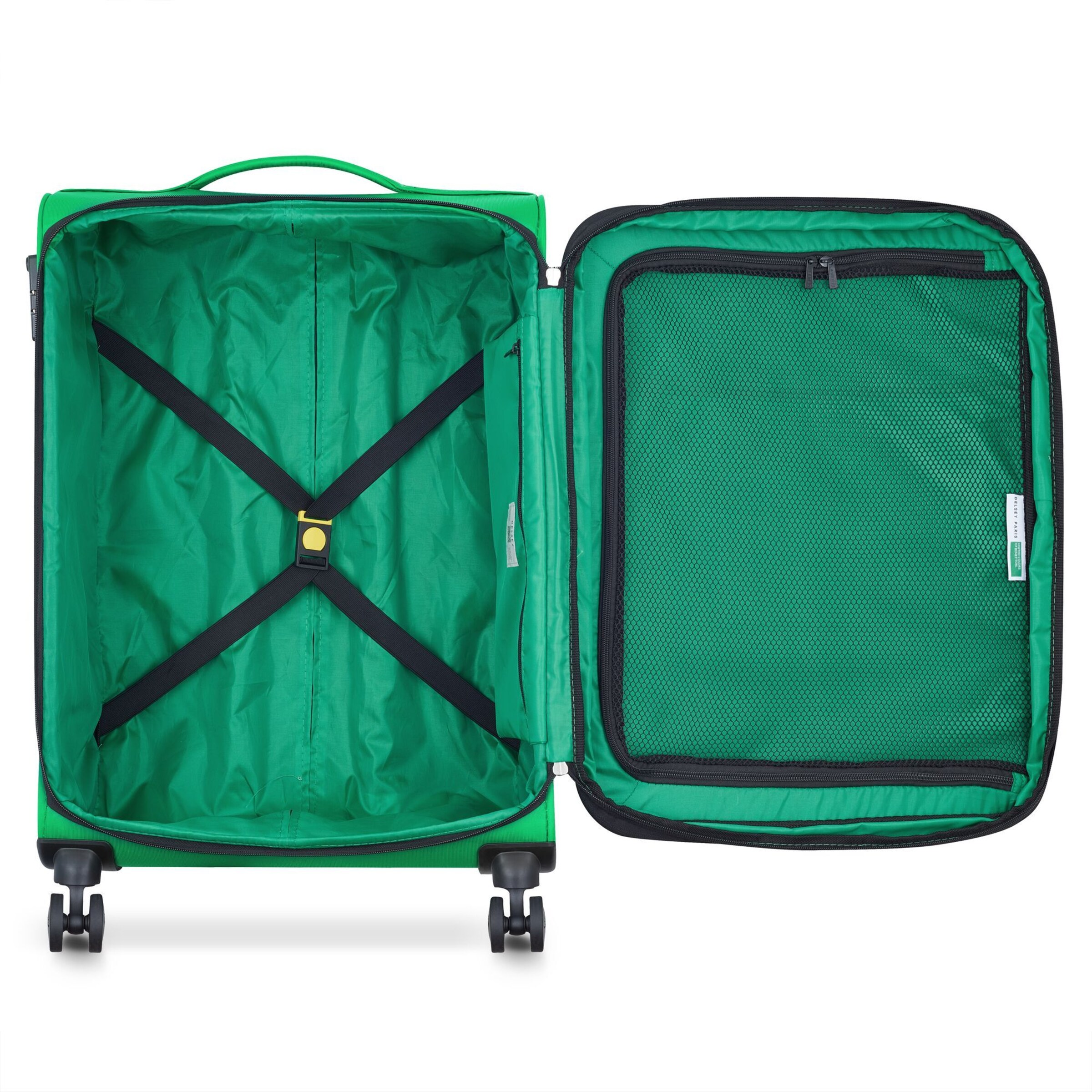 Delsey Paris Trolley in Groen