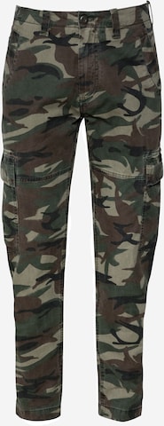 Pantalon cargo Superdry en vert : devant