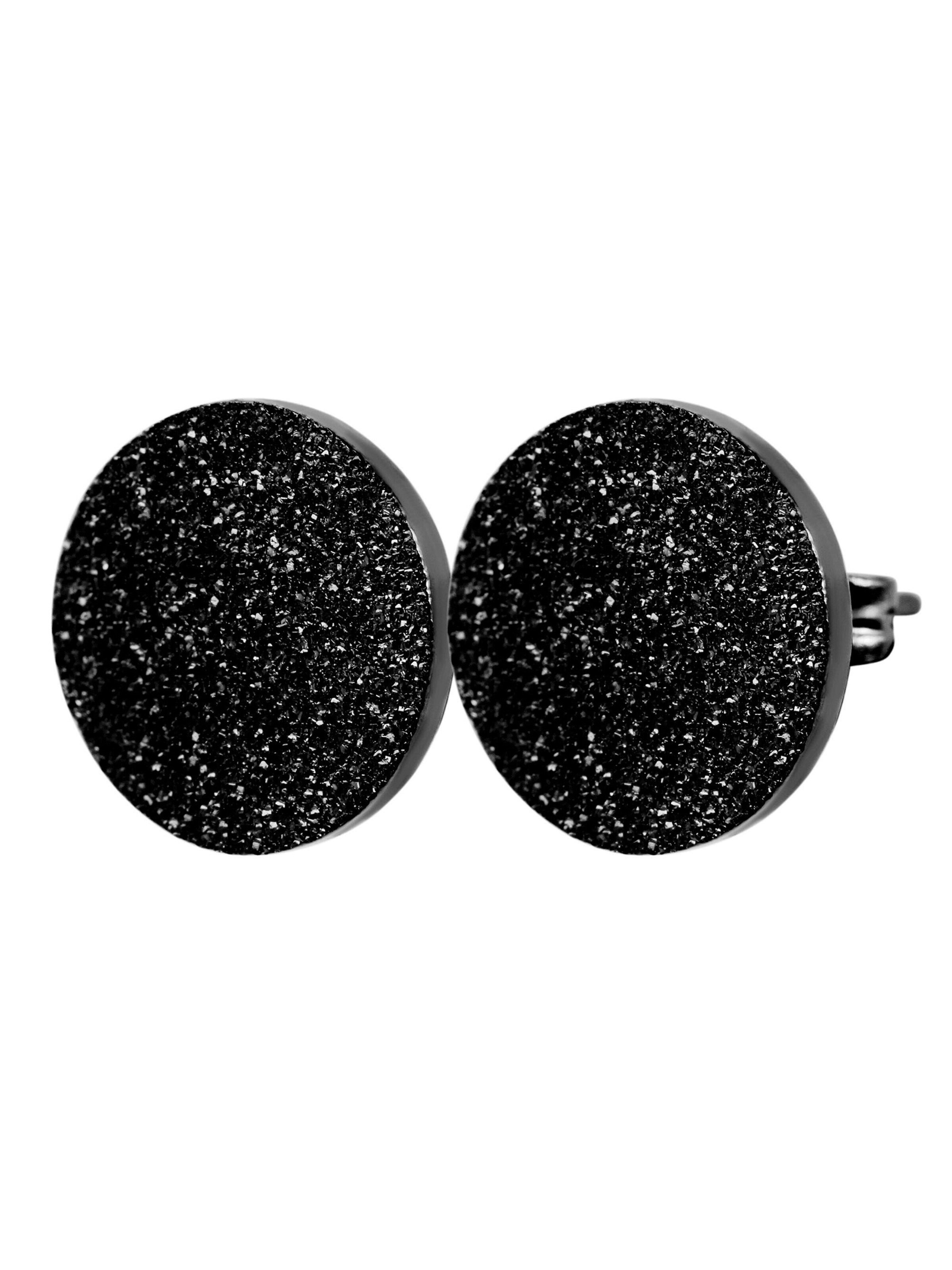 Akzent Earrings 'Cameron, hautverträglich' in Black
